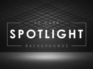 12 dark spotlight backgrounds1