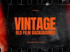 12 vintage old film backgrounds1
