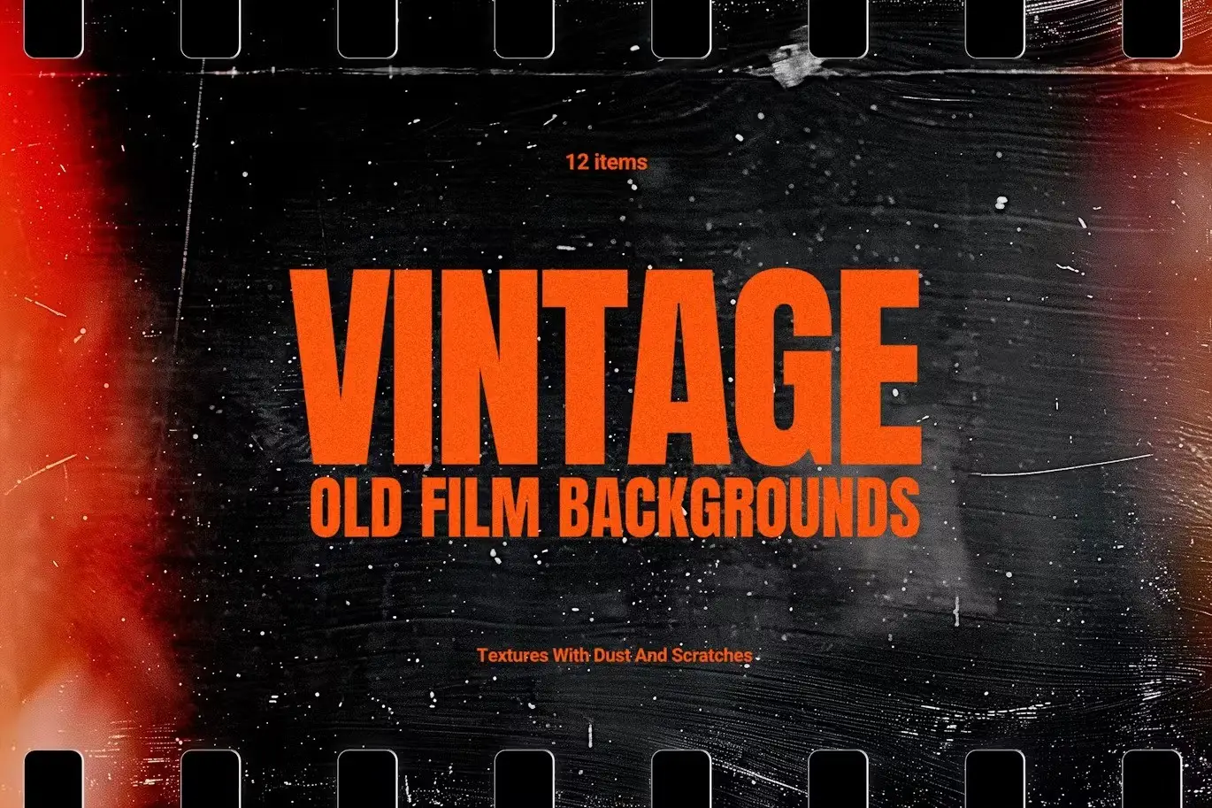 12 Vintage Old Film Backgrounds