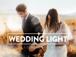 120 wedding light overlays1