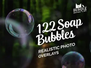 122 soap bubbles photo overlays1