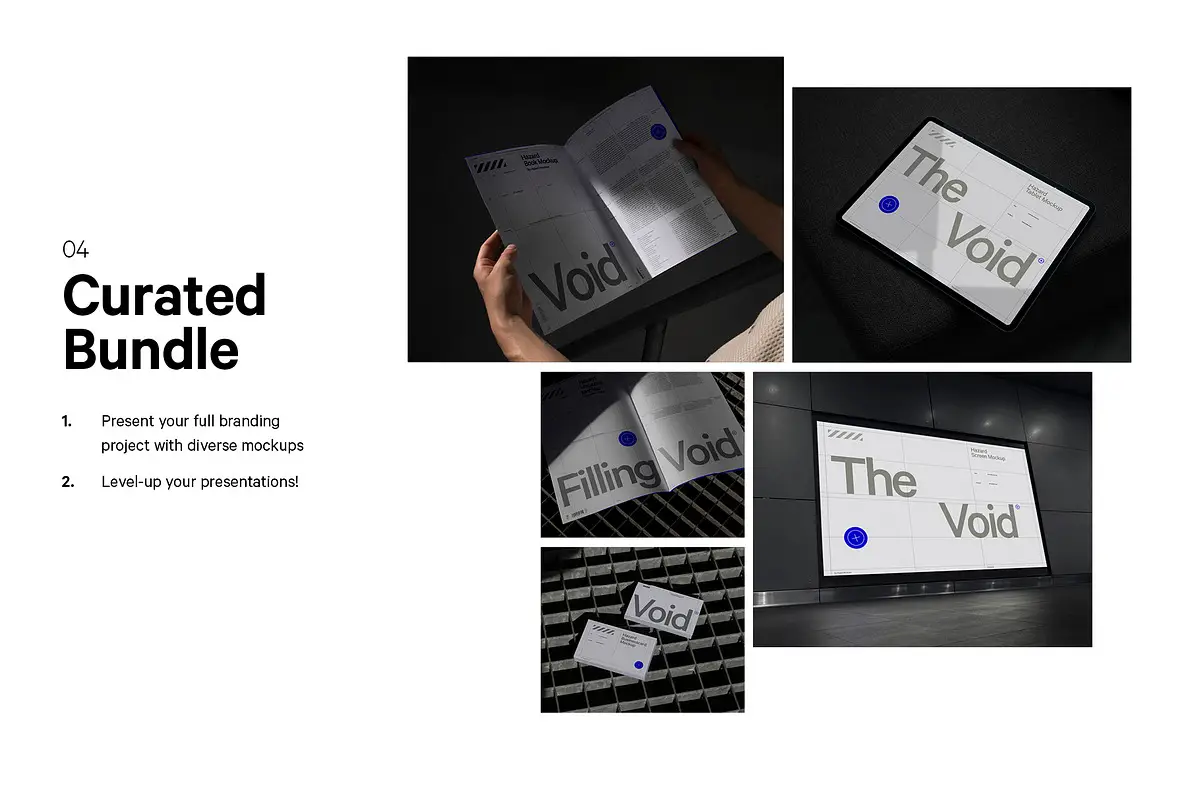 12x Dark Branding Mockup Bundle 6 12x dark branding mockup bundle09