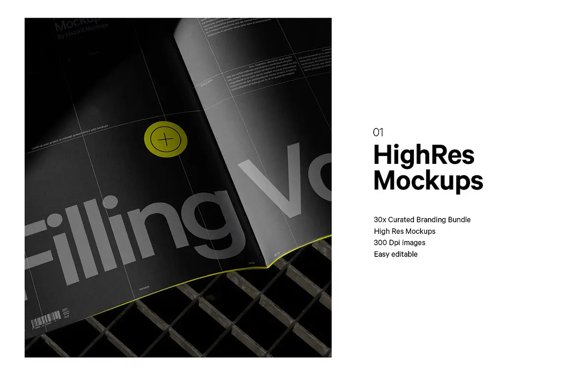 12x Dark Branding Mockup Bundle 3 12x dark branding mockup bundle14