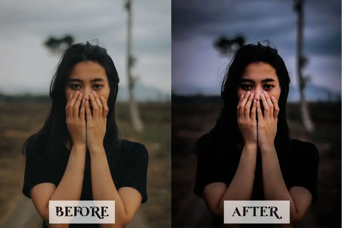 15 Darkness Lightroom Presets