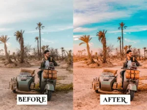 15 desert vibes lightroom presets