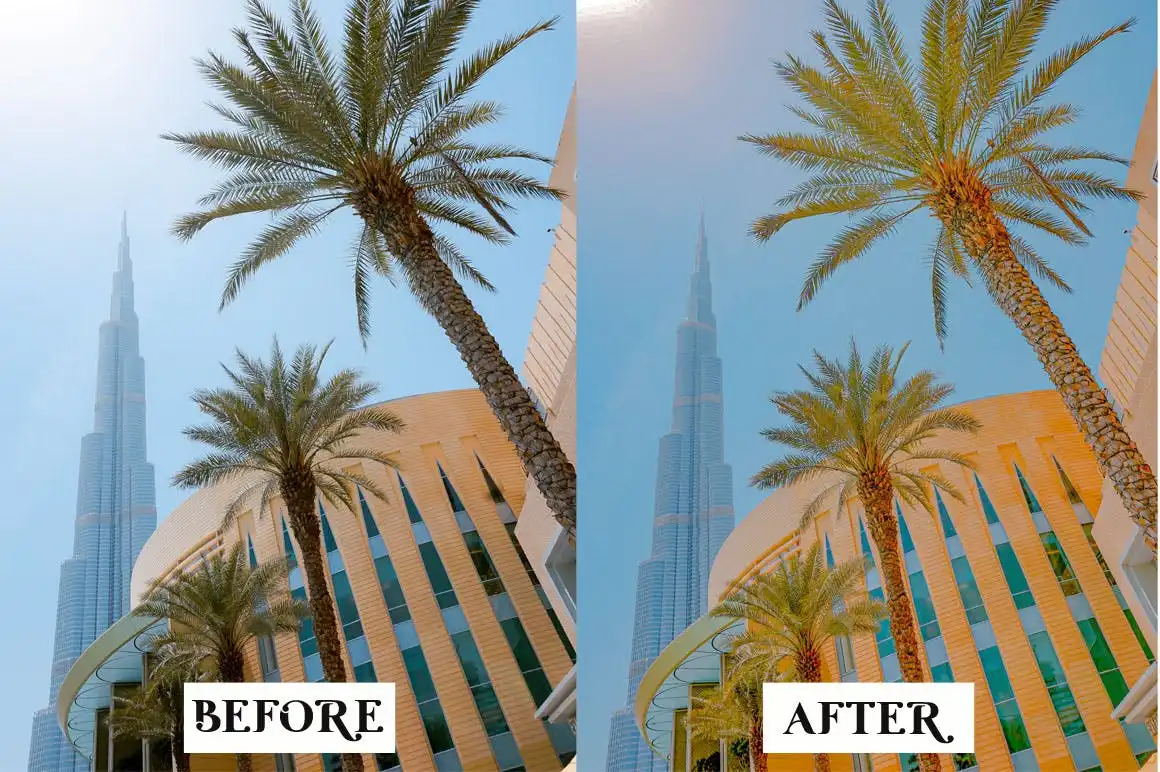 15 Dubai Lightroom Presets