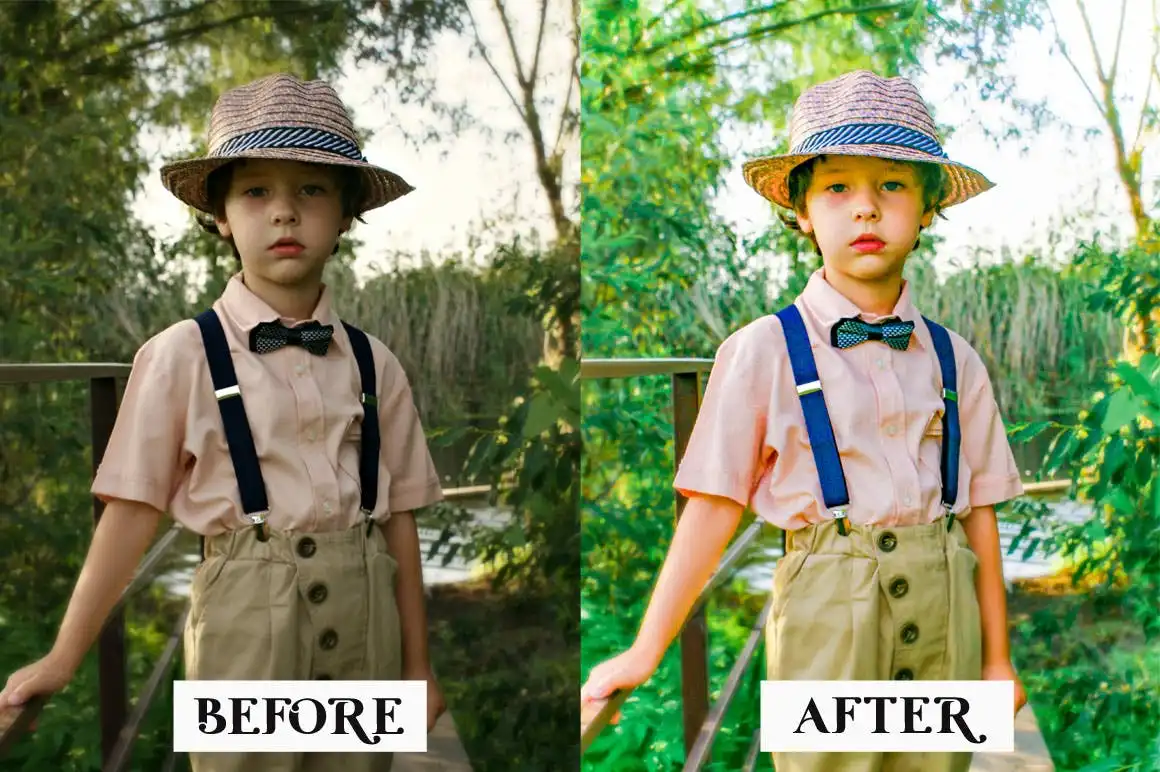 15 Fashion Child Lightroom Presets