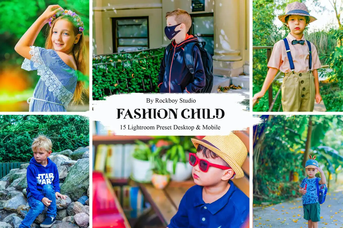 15 Fashion Child Lightroom Presets 4 15 fashion child lightroom presets 4