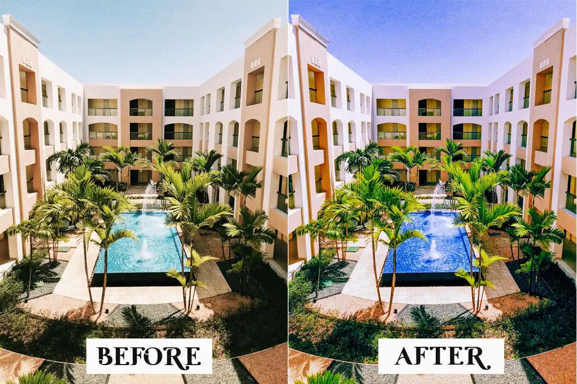 15 Hotel Lightroom Presets