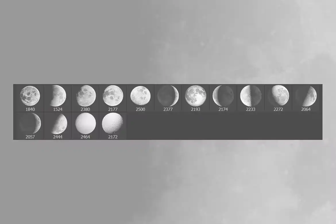 15 Moon Photoshop Stamp Brushes 4 15 moon photoshop stamp brushes 2