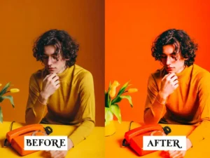 15 orange tones lightroom presets 3