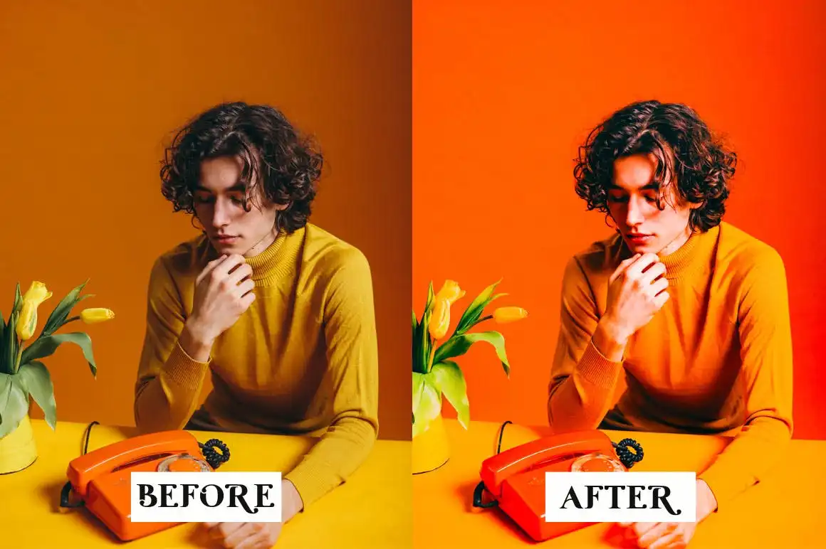 15 Orange Tones Lightroom Presets