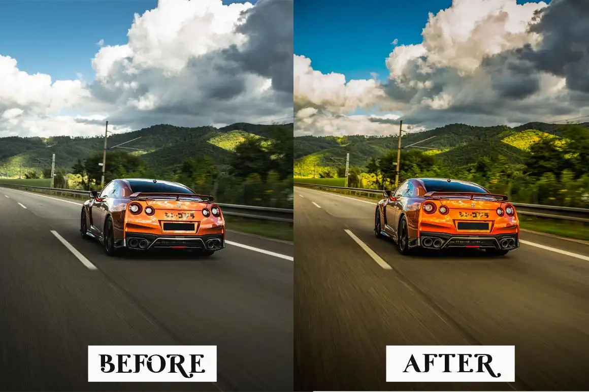 15 Panning Lightroom Presets
