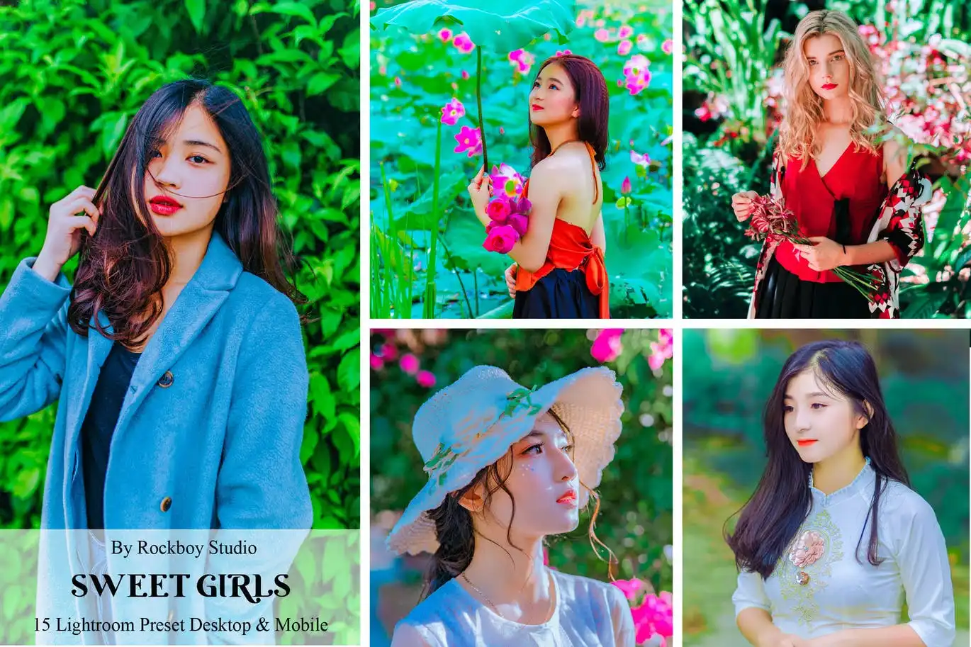 15 Sweet Girls Lightroom Presets 5 15 sweet girls lightroom presets 4