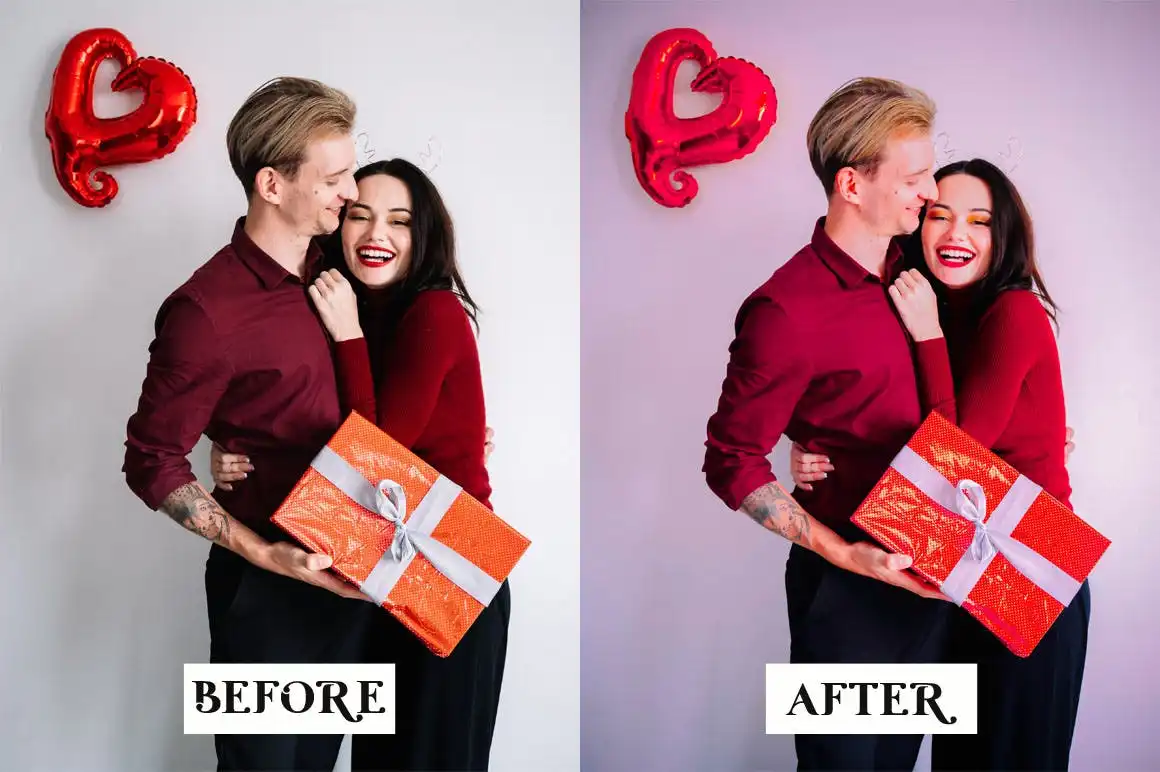 15 Valentine Lightroom Presets