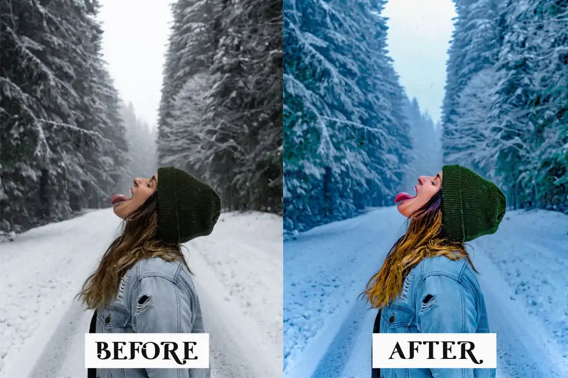 15 Winter Lightroom Presets