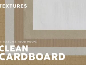 15 blank cardboard textures