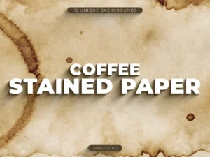15 coffee stained paper1