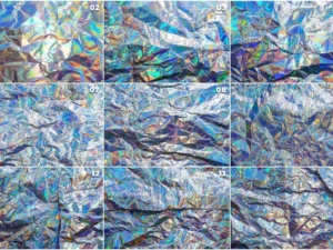 15 crumpled holographic paper textures2