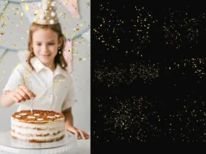 15 golden confetti for overlay1