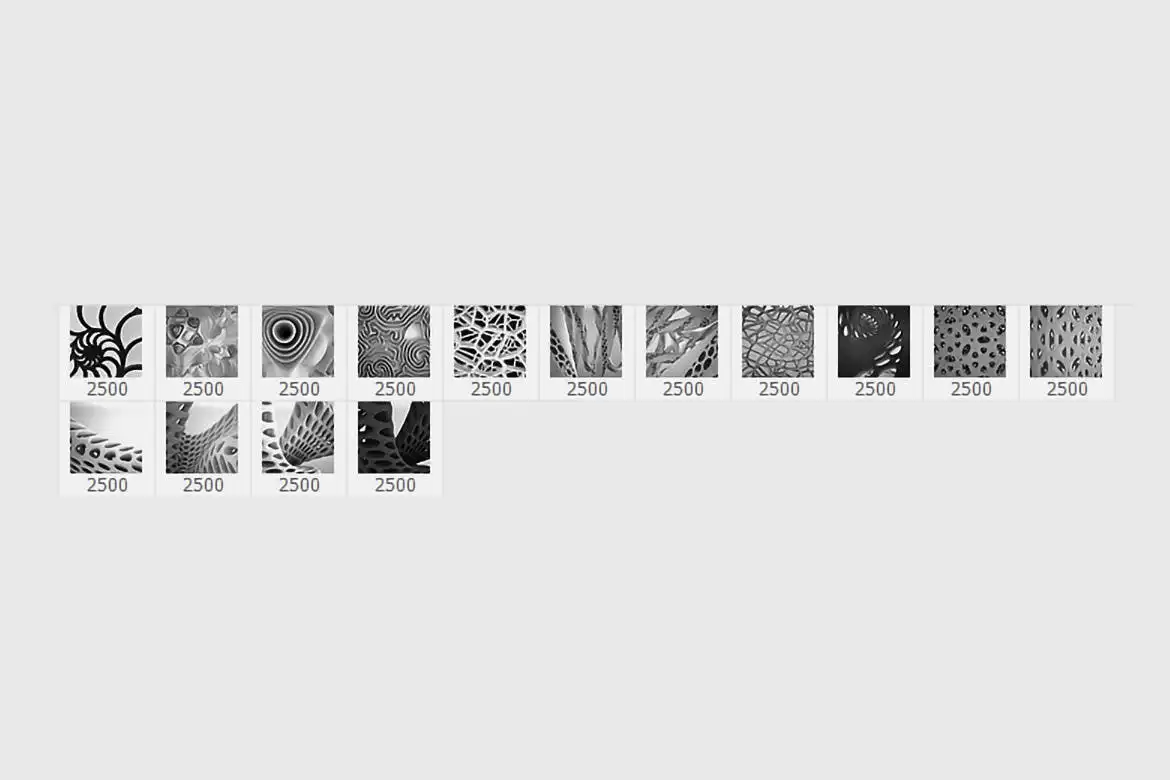 15 Organic Photoshop Stamp Brushes