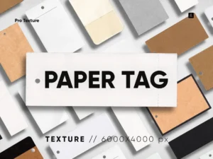 15 paper label tag texture1