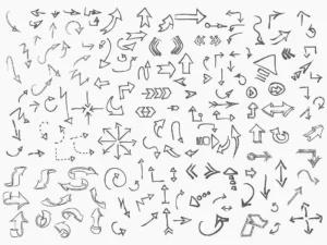 150 hand drawn vector arrows2 2