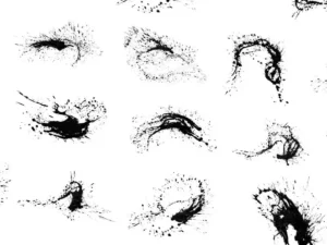 150 photoshop splatter brush bundle02