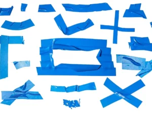 18 blue plastic pvc tape overlay texture1