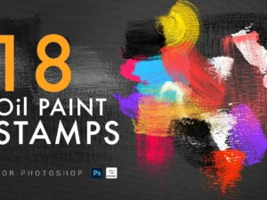 18 oil paint stamps1