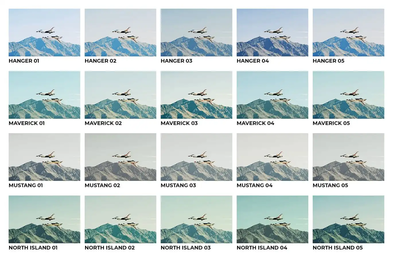 20 Aviators Lightroom Presets And Luts 3 20 aviators lightroom presets and luts 3