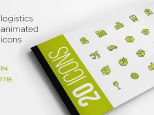 20 logistics animated icons1