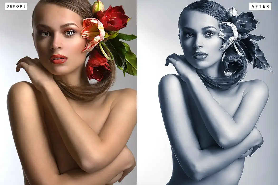 20 Portrait Glamour Action