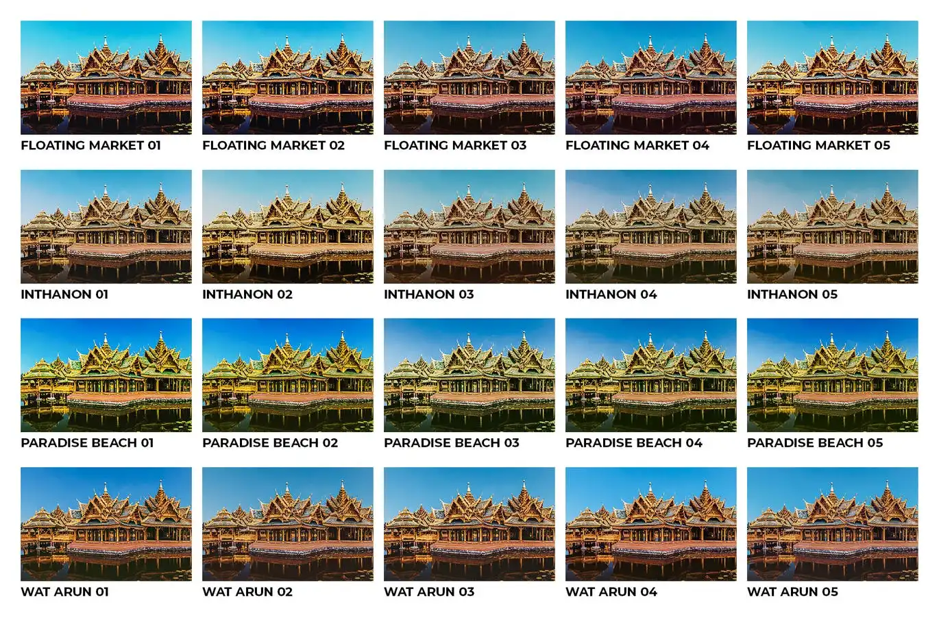 20 Thailand Lightroom Presets And Luts 11 20 thailand lightroom presets and luts 8