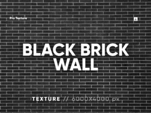 20 black brick wall texture1