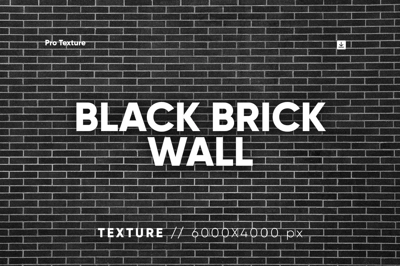 20 Black Brick Wall Texture
