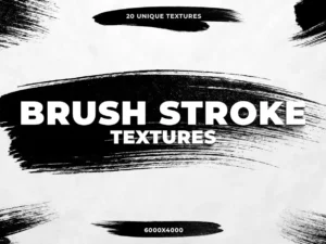 20 brush stroke textures1