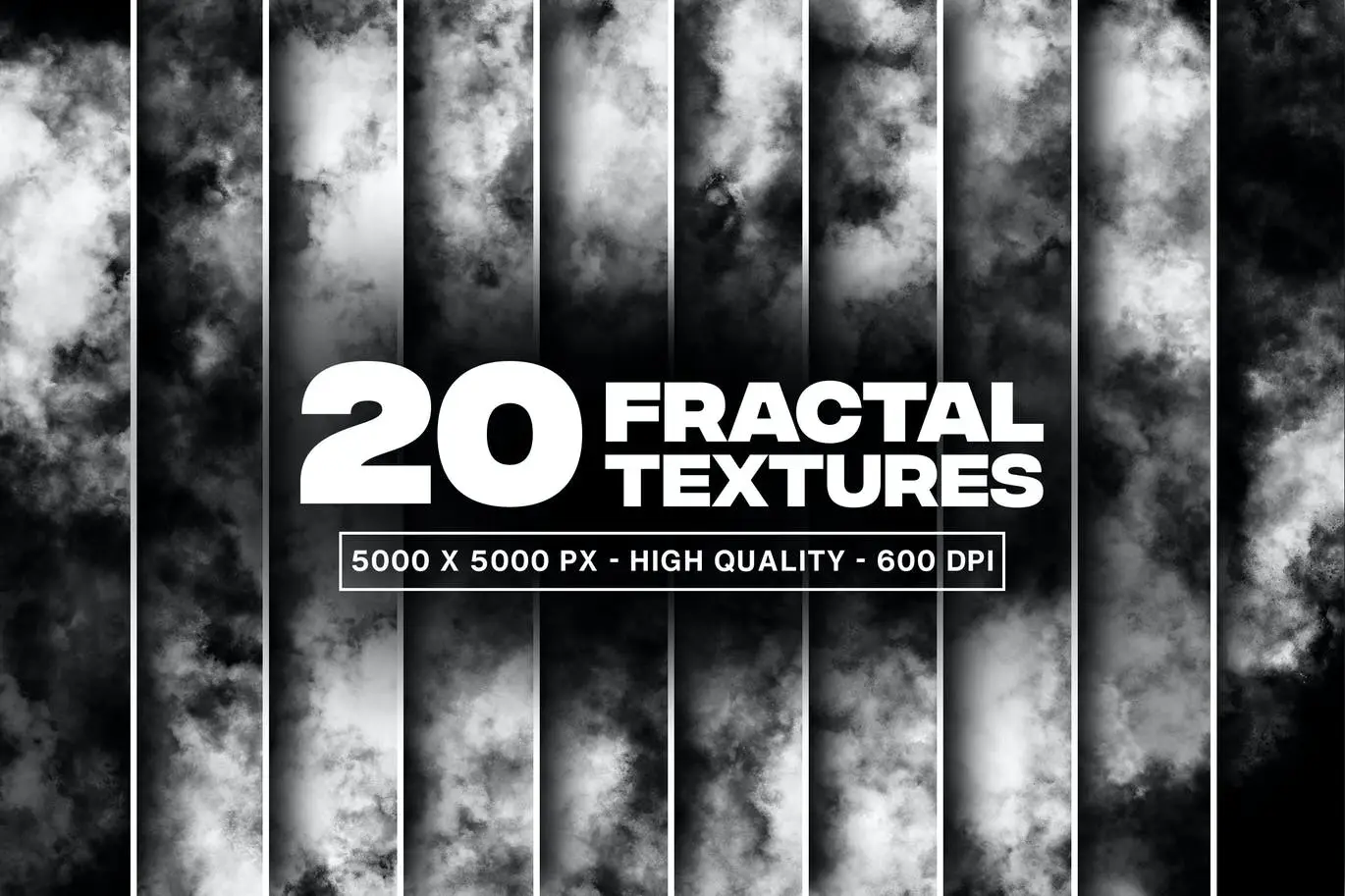 20 Fractal Textures and Overlays