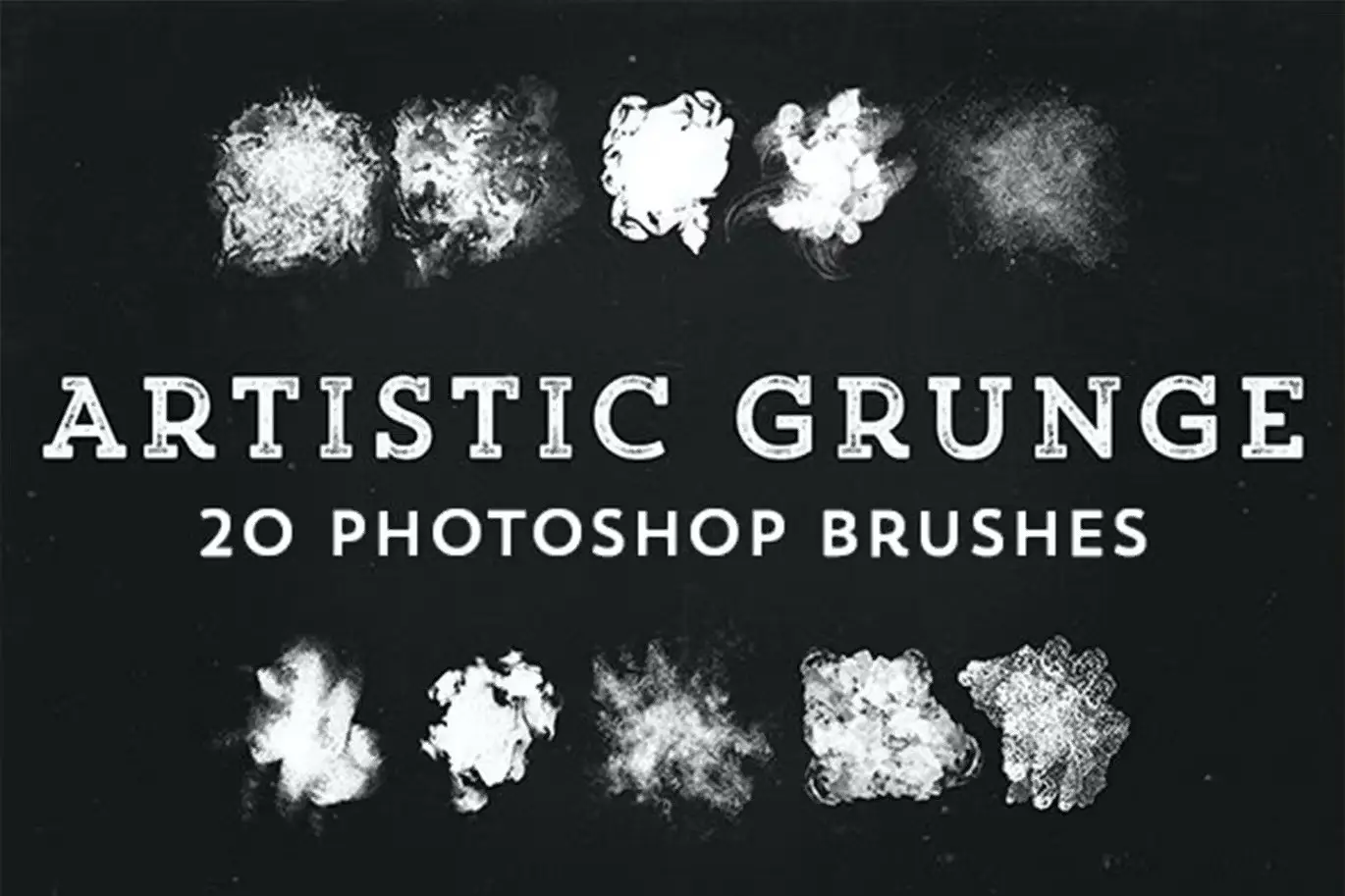 20 Grunge Artistic Brushes