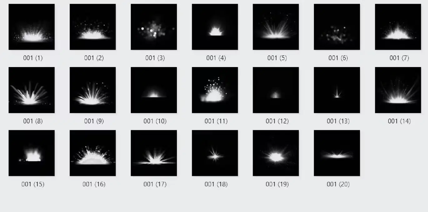 20 Mystery light photoshop digital brushes 3 20 mystery light photoshop digital brushes2