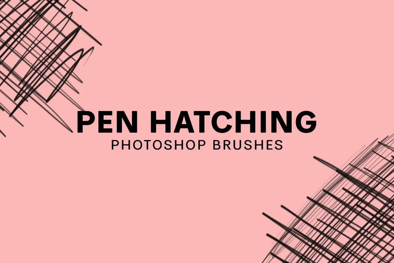 20 Pen Hatching Brushes V1
