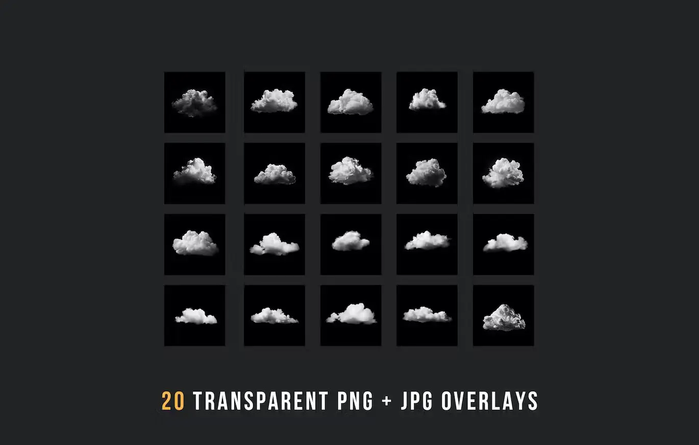 20 Realistic cloud PNG and JPG overlays 4 20 realistic cloud png and jpg overlays3