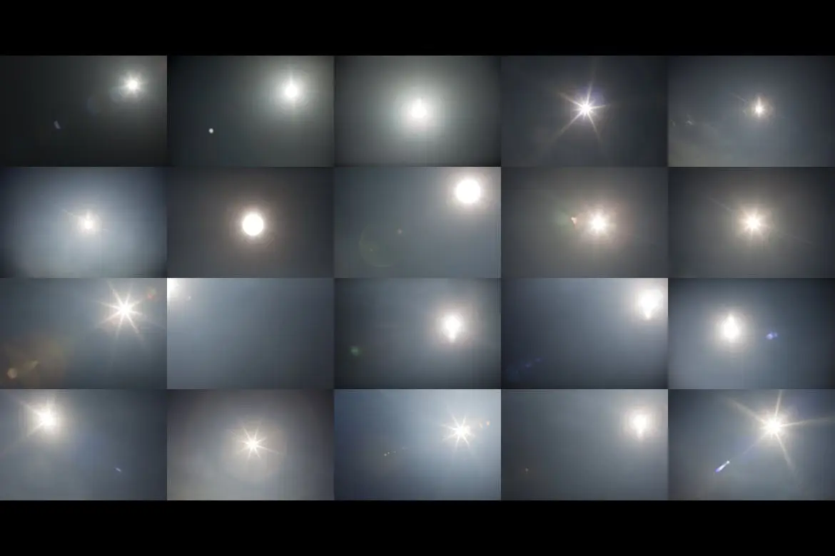 20 Sunlights with Flares 3 20 sunlights with flares2