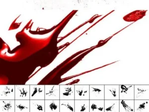 200 blood brushes collection