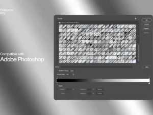 200 chrome photoshop gradients 2