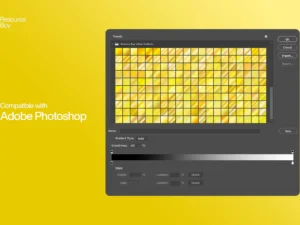 200 yellow photoshop gradients 2