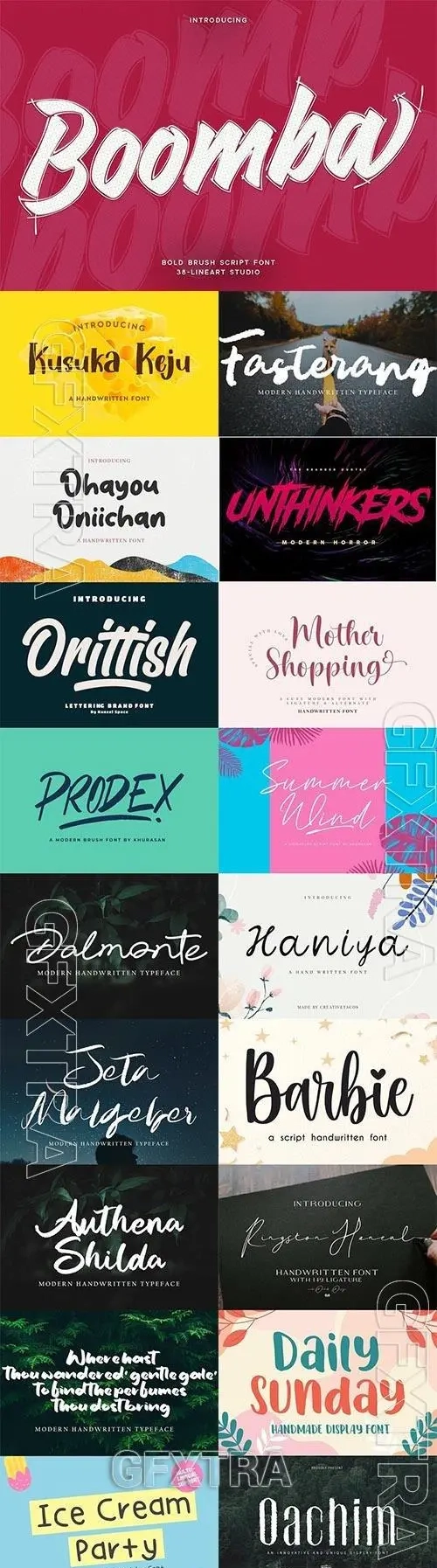 21 Fonts Bundle
