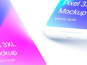 21 google pixel 3 xl clay mockups1
