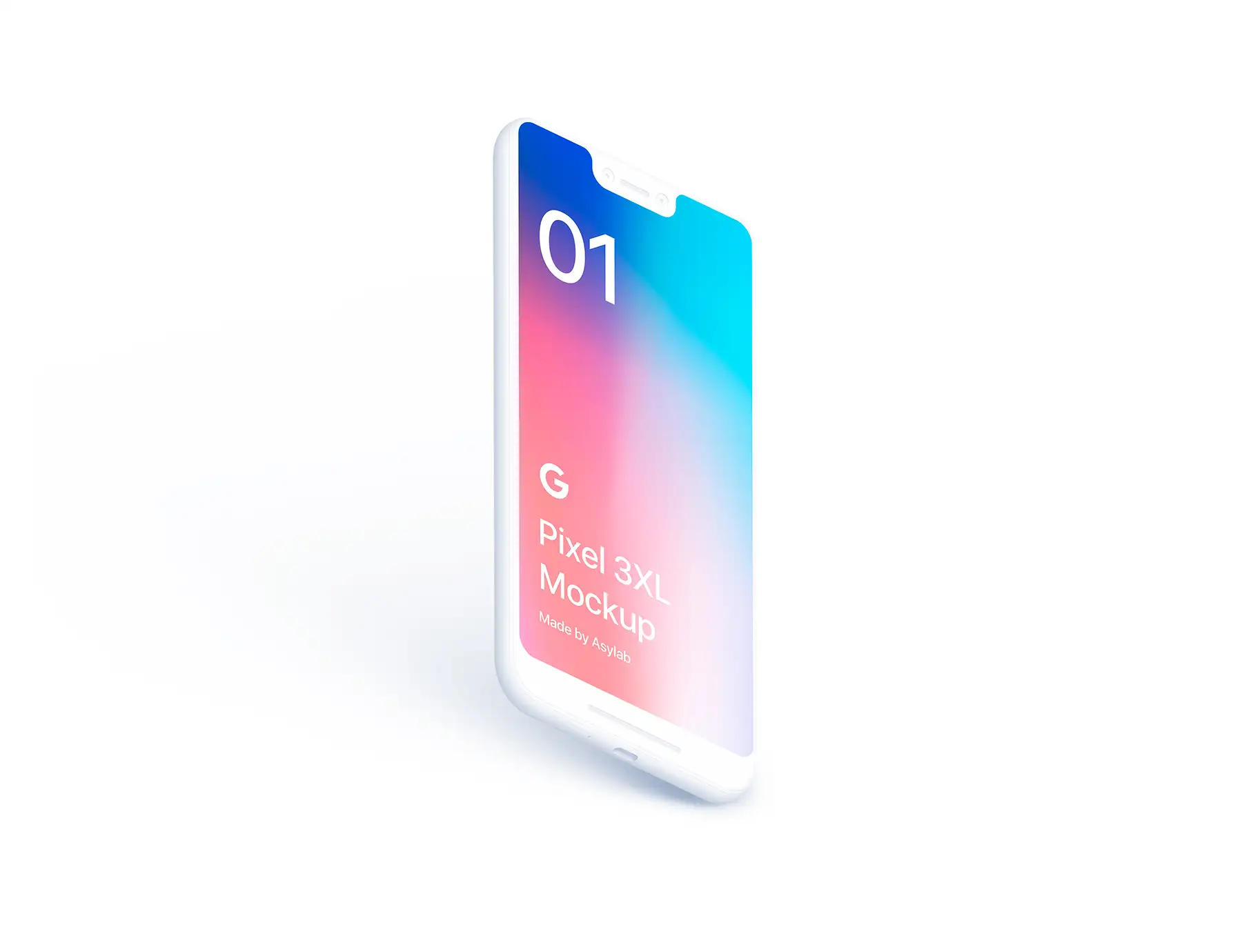 21 Google Pixel 3 XL Clay Mockups 7 21 google pixel 3 xl clay mockups6