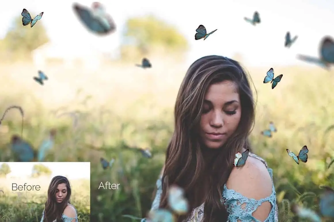 21 Butterflies Photoshop Overlays 4 21 butterflies photoshop overlays5